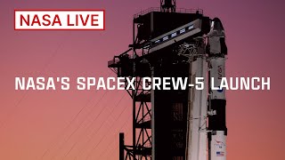 NASAs SpaceX Crew5 Mission Launches to the Space Station Official NASA Broadcast [upl. by Sikorski753]