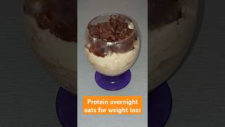 Overnight oats for weight loss recipes shorts [upl. by Ahseiat]