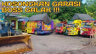 PINDAH SEMUA TRUK BOSS GALAK  GARASI WAJIB KOSONG [upl. by Latrell]