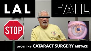 LAL FAIL  What to know before implanting the Light Adjustable Lens  IC8 Apthera vs LAL [upl. by Naitsirhk973]