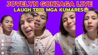 JOVELYN GONZAGA LIVE WITH KUMARES  LAUGH TRIP MGA KUMARES😂 [upl. by Odel]