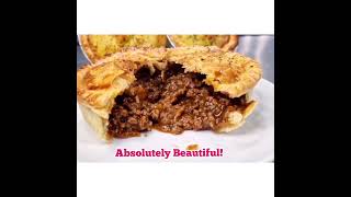 Easy amp Impressive Beef amp Onion Pie chefarchiepie pie [upl. by Ahterahs]