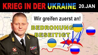 20Jan Die Ukrainer machen einen PRÄVENTIVANGRIFF  UkraineKrieg [upl. by Mosier507]