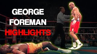 George Foreman was the Juggernaught of boxing [upl. by Elleirua]