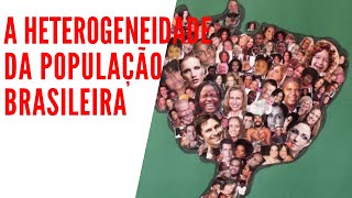 A heterogeneidade da população brasileira [upl. by Meghann]