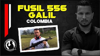 Fusil 556 Galil Colombia [upl. by Placidia]