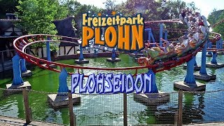 Freizeitpark Plohn Plohseidon Mitfahrt in 4K [upl. by Gnehp]