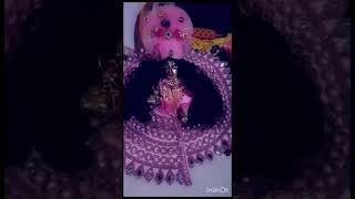 🙏🏻❤️shorts vairalvideo reels gopal laddugopal kanha shringar krishna radhakrishna [upl. by Adnuhsor]