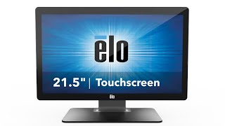 2202L 22quot PCAP Touchscreen Monitor E351600  Elo Touch [upl. by Madancy]