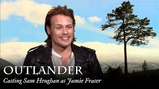 Outlander  Casting Sam Heughan as Jamie Fraser [upl. by Eisset266]