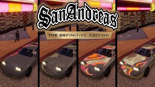 GTA San Andreas Definitive Edition  PC graphics settings comparison [upl. by Alberik]