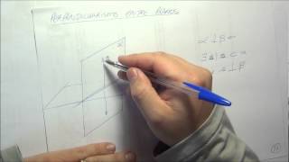 2º ano do EM  10  geometria espacial de posição  6  perpendicularismo [upl. by Arundell]