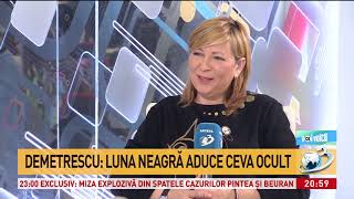 Cristina Demetrescu astrolog Mă sperie tensiunile care apar în aprilie [upl. by Rex50]