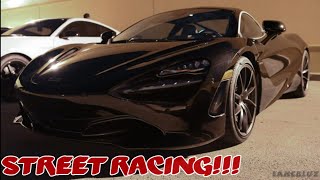 McLaren 720s v 720HP BMW M4 v 800HP R35 GTR STREET RACING [upl. by Sessilu]