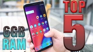 5 Best Smartphones with 6GB RAM [upl. by Nagn]