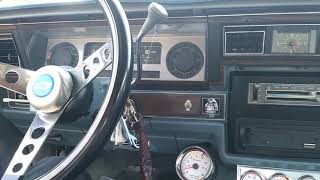 1978 Caprice mild 305 mini starter installed [upl. by Kyla]