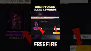 Cash token rewards 😱🔥  Cash token kaise use kare  freefire trending shorts [upl. by Attiuqehs142]