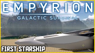 Empyrion Galactic Survival  Getting Started  My First Ship  Gameplay 2023 Ver 191 [upl. by Charie415]