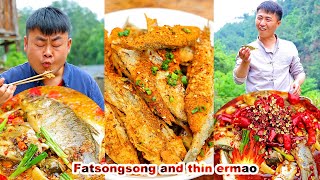 mukbang  crayfish  mukbang seafood  eating seafood  mukbang asmr seafood  songsong and ermao [upl. by Yrhcaz]