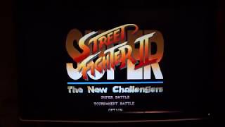 X68000 XVI Super Street Fighter II MIDI Roland SC88 Pro [upl. by Stefan]