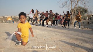 Jerusalema Dance Challenge from Palestine by Popular Art Centre – Sharaf DarZaid [upl. by Hulen]