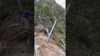 Remove Metal Supports For Mountain Branch Cables [upl. by Howland433]