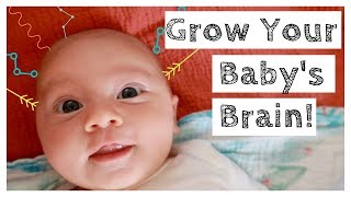 BABY PLAY  HOW TO PLAY WITH 03 MONTH OLD NEWBORN  BRAIN DEVELOPMENT ACTIVITIES [upl. by Reinhold]