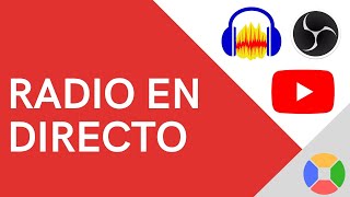 📻 Cómo emitir RADIO a través de YouTube SIN EQUIPAMIENTO  Tutorial Español 2022 [upl. by Weaks]