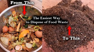 Is this the easiest way to deal with food waste  Karfo Composter [upl. by Adrian]