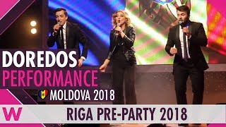 DoReDos quotBella Ciaoquot LIVE  Eurovision PreParty Riga 2018 [upl. by Borman]