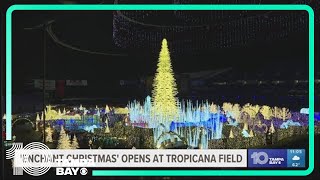 Enchant Christmas opens Friday at Tropicana Field List of attractions ticket info and more [upl. by Sheppard]