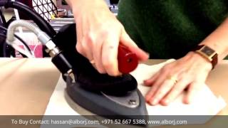 How to use the Naomoto Industrial Steam Iron BY Laurie Kurutz [upl. by Quenna]