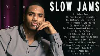 OLD SCHOOL SLOW JAMS MIX  NeYo Usher Chris Brown The Weeknd [upl. by Xel325]