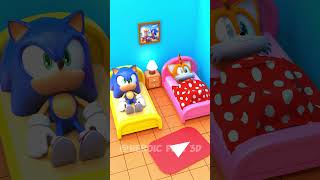 Tails Not Letting Sonic Sleep Peacefully 😄FunnyAnimation shorts blenderanimation [upl. by Gokey]