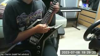 Pantera  Domination solo guitar cover by Itay [upl. by Jariv817]