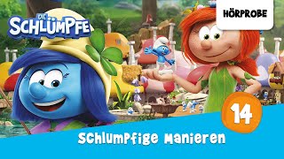 Die Schlümpfe  Folge 14 Schlumpfige Manieren  Hörprobe zum Hörspiel [upl. by Darach]