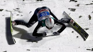 Crazy Ski Jumping Crashes [upl. by Alansen]