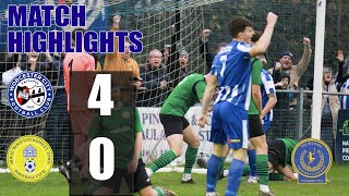 Worcester City 4 Royal Wootton Bassett Town 0 [upl. by Polik]