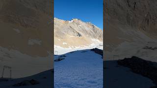 Skigebiet Zugspitze während der Revision alpen mountains [upl. by Emil]