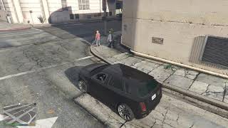 GTA V quotGetaway Vehiclequot Mission Blitz Play Heist Setup [upl. by Aliuqat811]