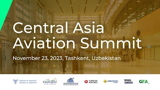 Central Asia Aviation Summit 2023 PROMO [upl. by Wendin]