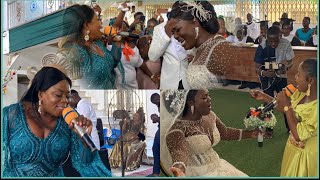 Maybel Okyere amp Piesie Esther made Tima Kumkum cry with emotional performance at wedding ceremony [upl. by Brecher]