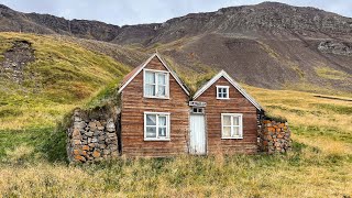 The Last Abandoned Turf House In Iceland  Everything Left Inside [upl. by Nagey]