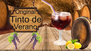 Como Preparar Tinto de Verano España [upl. by Yemane]