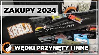 ZAKUPY WĘDKARSKIE NOWOŚCI i PLANY 2024 WĘDKI i PRZYNĘTY Spinning Casting Feeder Spławik WĘDKARSTWO [upl. by Neelyk]