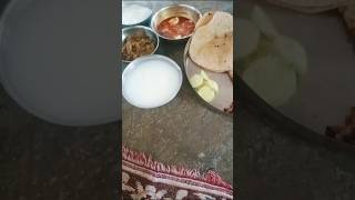 Bapor ni mast majani thali🥰🥰shortsshortsfeedgujratiminivlogkathiyavadifoodkathiyavadithali [upl. by Auqinihs]