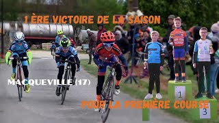 Je remporte la première course de la saison au sprint Catégorie pupille [upl. by Chuch]