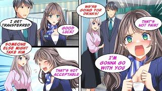 Manga Dub I was asked out by my beautiful coworker but ran into the receptionist [upl. by Formica]