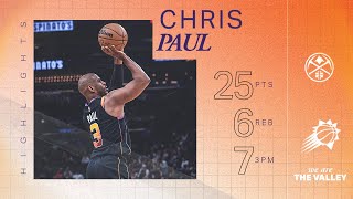 Chris Paul knocks down a regular season career high with 7 3pointers in the win  Phoenix Suns [upl. by Dressel935]