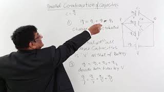 Class 12th–Parallel Combination of Capacitors Electrostatic Potential amp CapacitanceTutorials Point [upl. by Denver]